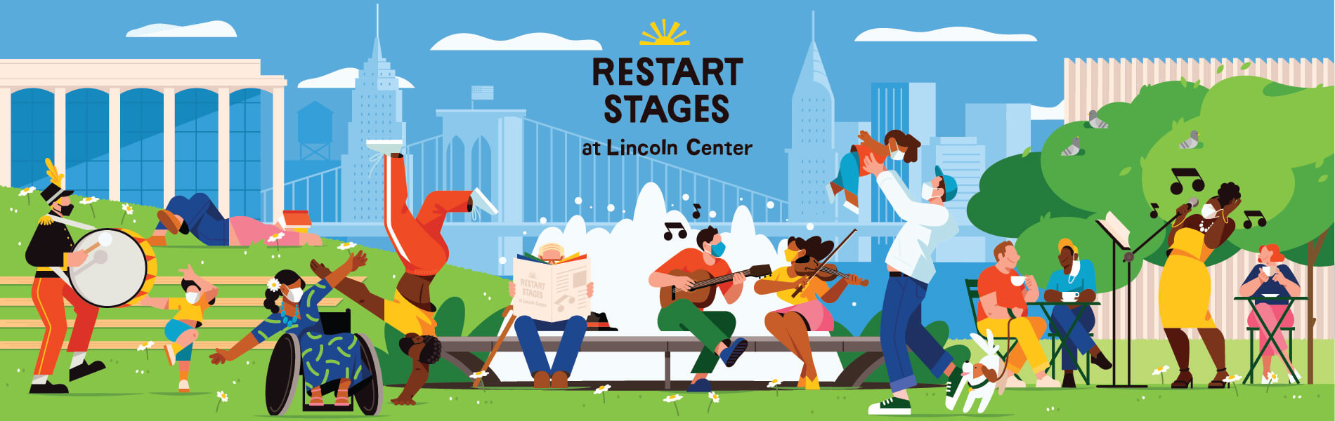 lincoln center restart stages parking